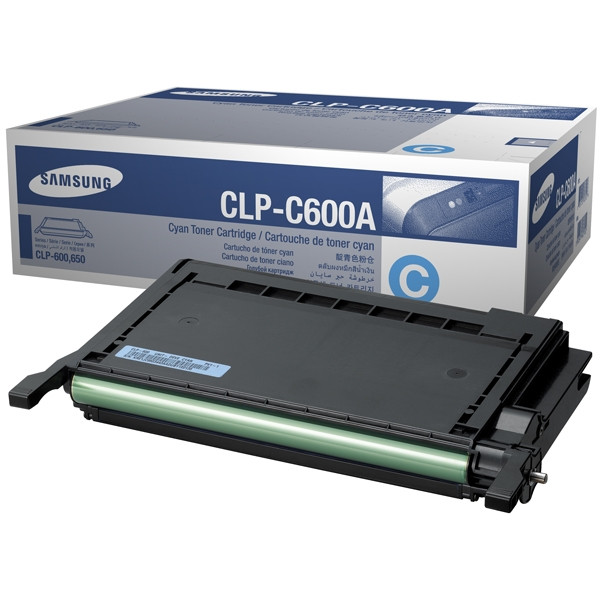 Samsung Toner Samsung CLP-C600A Cyan CLP-C600A/ELS 033505 - 1