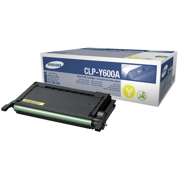 Samsung Toner Samsung CLP-Y600A Yellow CLP-Y600A/ELS 033515 - 1