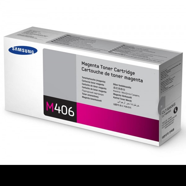 Samsung Toner Samsung CLT-M406S (SU252A) Magenta CLT-M406S/ELS 033796 - 1