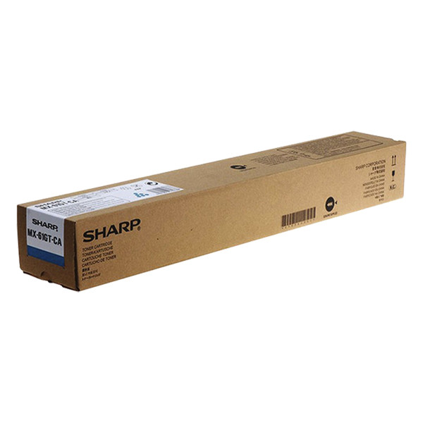 Sharp Toner Sharp MX-61GTCA Cyan MX61GTCA 082916 - 1