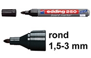 1.5mm - 3mm (Edding 250)